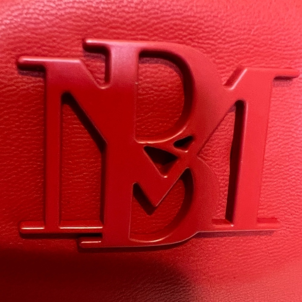BADGLEY MISCHKA LOGO CROSSBODY BAG RED NEW WITH TAGS - Picture 13 of 14